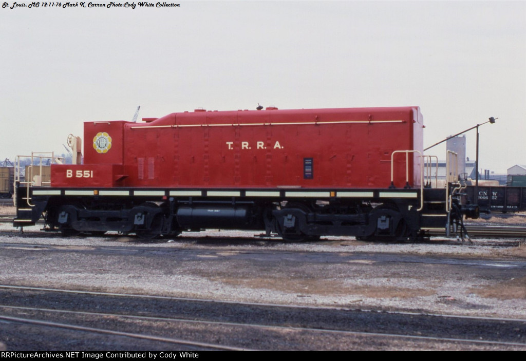 Terminal Railroad Association Slug B551